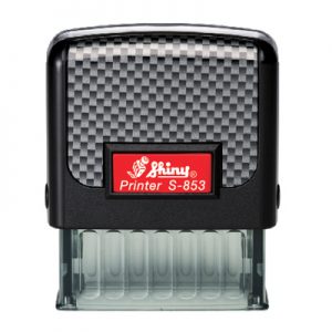 Правоъгълен автоматичен печат SHINY 18x47 mm