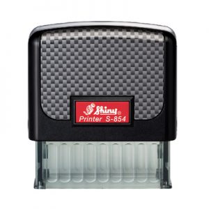 Правоъгълен автоматичен печат SHINY 22x58 mm