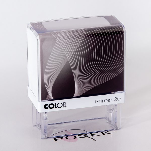Правоъгълен автоматичен печат COLOP 14x38 mm - Image 3