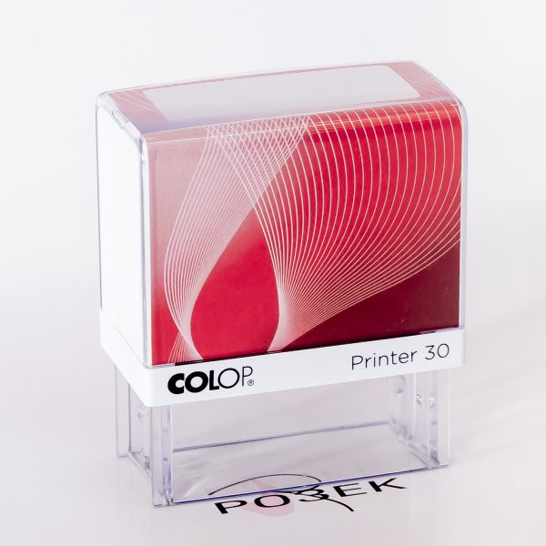 Правоъгълен автоматичен печат COLOP 18x47 mm - Image 2
