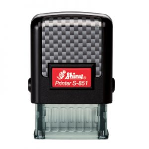 Правоъгълен автоматичен печат SHINY 10x26 mm