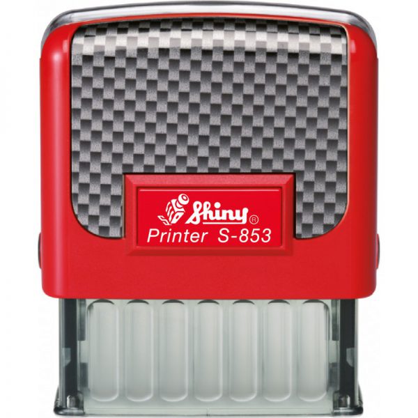 Правоъгълен автоматичен печат SHINY 18x47 mm - Image 2
